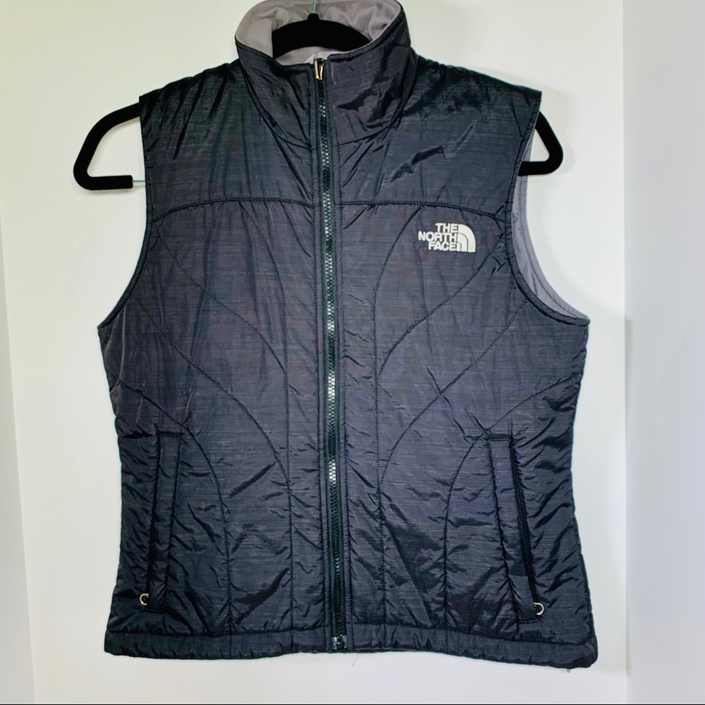 The North Face Black puffer Vest, SM